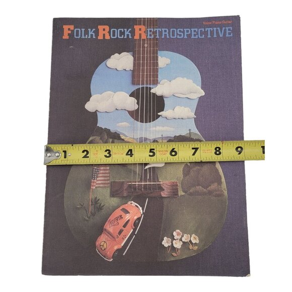 Folk Rock Retrospective Sheet Music Piano Vocal Chords 1988 HTF - Picture 10 of 10